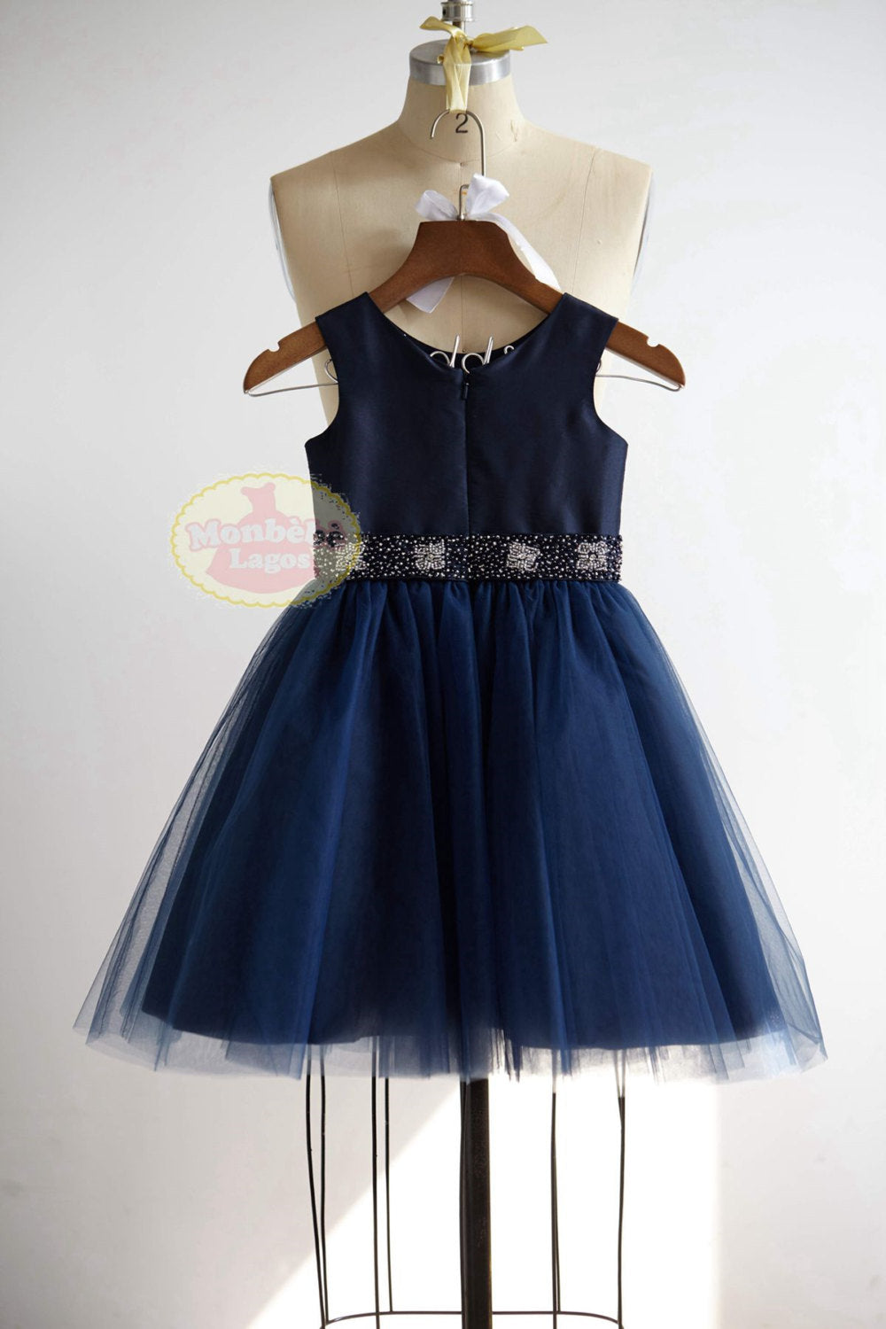 navy blue childrens dresses Nina Dress