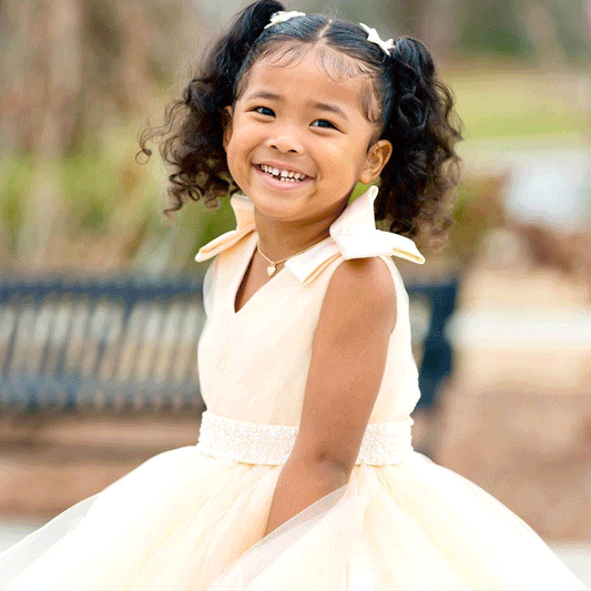 Seven Fabric Types We Use For Our Flower Girl Dresses