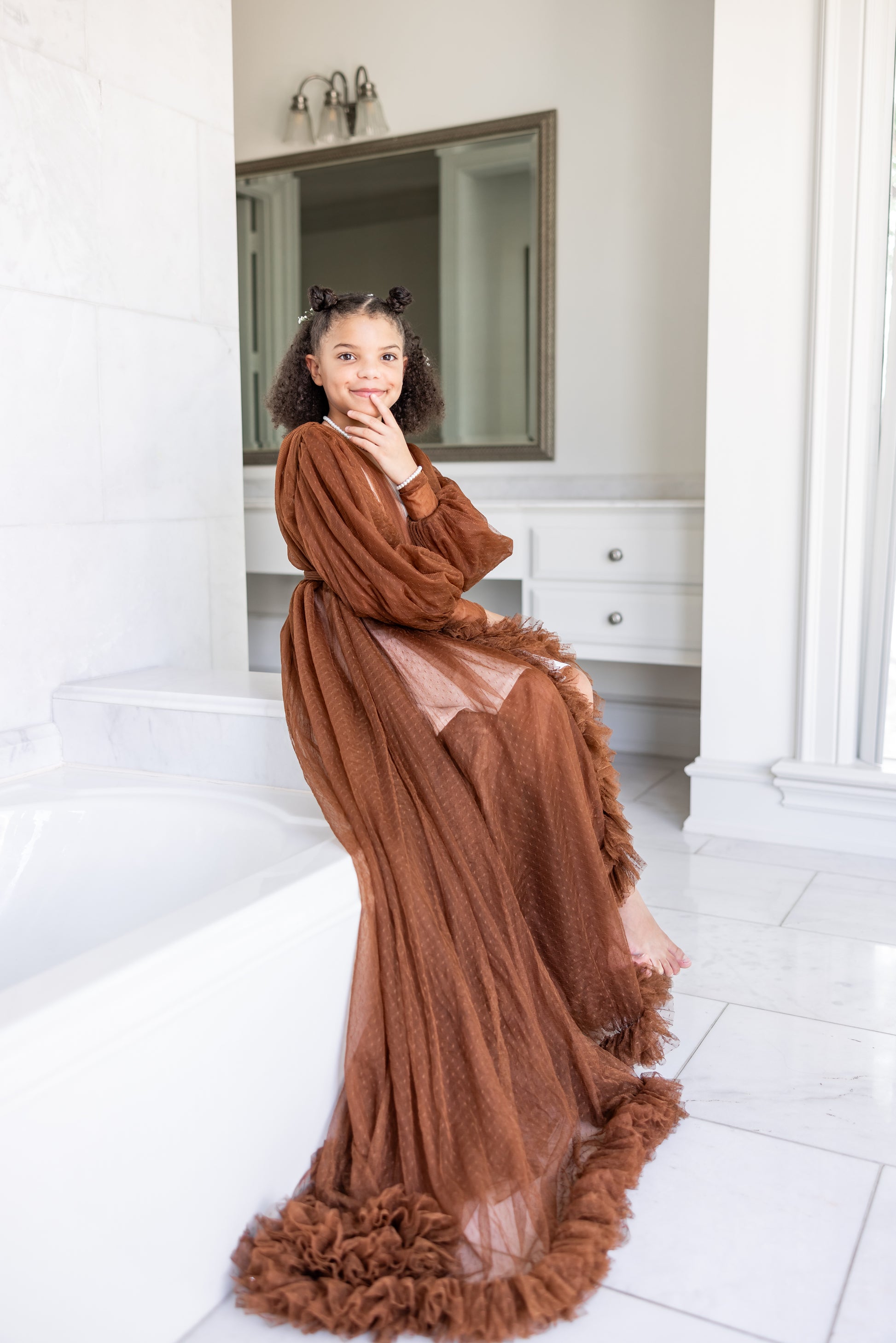 Caramel Swirl Robe Caramel Swirl Robe