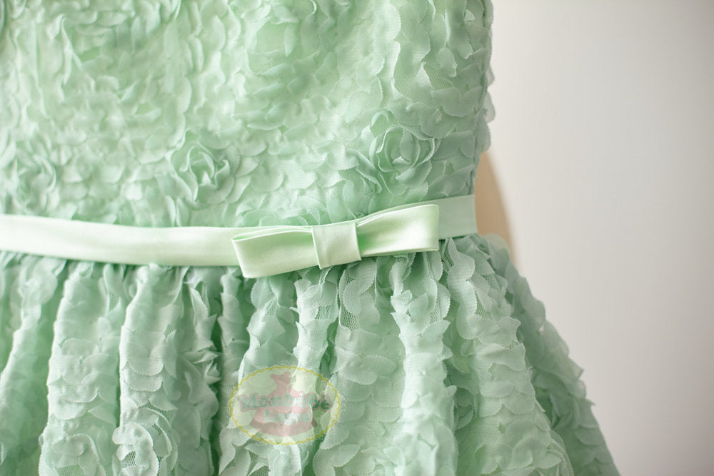 Rosette Dress Monbebe Couture Rosette Dress Monbebe Couture